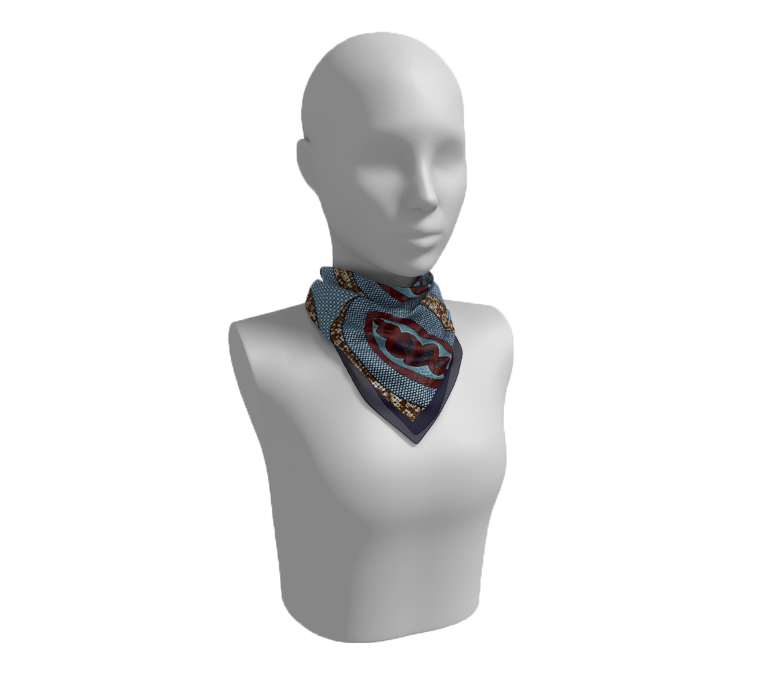 AJÉ PRINT SILK SCARF